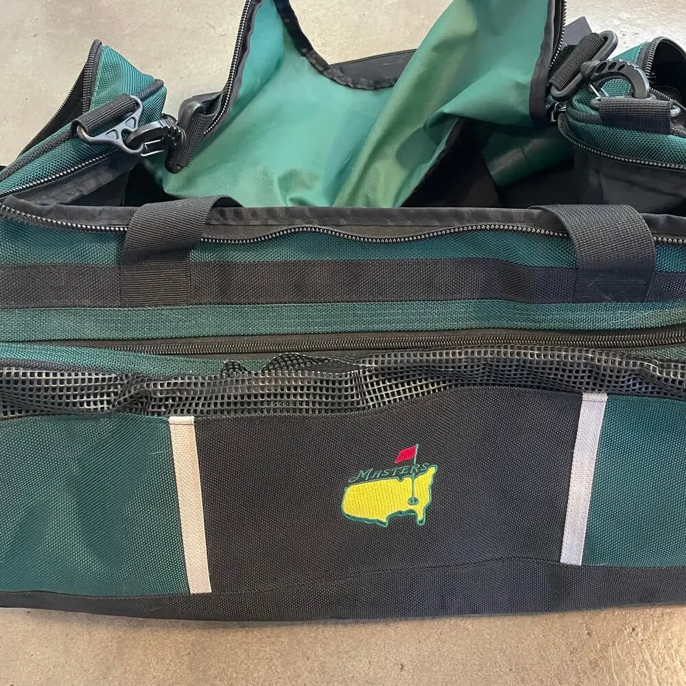 Masters Golf Tournament Agusta Travel Green duffle Weekender bag large size Men